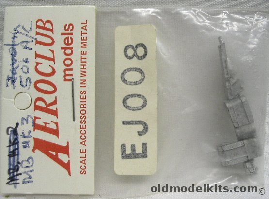 Aeroclub 1/72 Martin Baker Mark 3 Ejection Seats (2) - MK3 Canberra / Hunter / Valiant / Vampire /  Swift / Hunter / Javelin / Vulcan / Victor, EJ008 plastic model kit